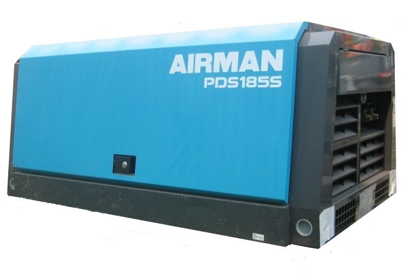 Дизельный компрессор Airman PDS185S-B, 7бар, 5000л/мин